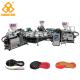 Four Color TPR Sole Sneaker Making Machine With 20 Stations Four Injectors