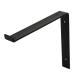 Metal Floating Shelf Wall Mounting Brackets with Powder Coated Finish and Milling Process