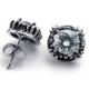 Fashion High Quality Tagor Jewelry Stainless Steel Earring Studs Earrings PPE158