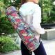 Canvas Material Printed Yoga Bag , Sports Mat Bag Pilates Mat Backpack