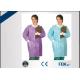Odorless Disposable Lab Coats , Non Irritating Disposable Medical Gowns