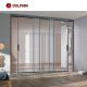 Aluminium Semi-Automatic Sliding Door Soundproof Interio Room Dividers Bath Slide Door