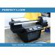 Easy - Operating Flatbed UV Printing Machine 1000ml * 8 Colors With Two Print Heads