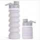 High Quality Soft Bpa Free Folding Cups Silicone Rubber Collapsible Water Bottles With Lid