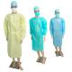 Sterile CPE Disposable Isolation Gowns , Thumb Loop Disposable Operating Gowns