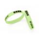 Buy custom glow in the dark silicone wristband with green/blue/red light