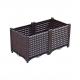 SGS Commercial Plastic Garden Planter Box Weather Resistance Simple Installation