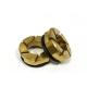 Golden Steel Slotted Pressure Foot Disk Insert for PCB Hitachi Machine Consumables Manufacturer