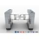 Access Control Swing Gate Turnstile Controlled Acrylic / Tempered Glass Arm Material