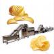 Full Automatic 500kg/H Potato Chips Production Line SUS 304