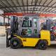 Yellow Balance Counterbalance Hydraulic Diesel Powered Forklift 3.5T With Heater