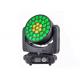 37*15w LED Moving Head Light RGBW 4 In1 Zoom Wash Circle Control  For DJ Stage