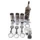 Full Rebuild 6BD1T Cylinder Liner Kit 6BD1 Cylinder Piston Set