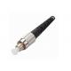 FC Plastic Fiber Optic Connector for Data Transmission , 0.9mm / 2.0mm / 3.0mm