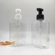 Recyclable Clear Plastic PET Bottle for Cosmetics Travel-Friendly
