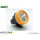 Mini Cordless Rechargeable Mining Cap Lamps 10000lux Lightweight Portable