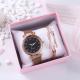 Multifunction Wrist Watch Gift Set 8mm Thickness With Gypsophila dial
