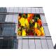 PH8 Outdoor Full Color LED Screen Panel Background 1R1G1B 14-16 Bit Grey Scale