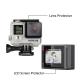 High Transparency LCD Screen Protector + Waterproof Housing Case Lens Protective Film For GoPro Hero 4 3+ 3