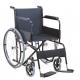 94cm Folding Steel Wheelchair Bariatric , Manual Wheelchair Powder Coating Solid Castor