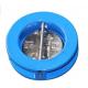 DN80 Pn16 Non Reture Industrial Check Valves Dual Plate Spring Tilting Disc