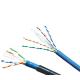 Outdoor Double Layer Jacket Cat6 UTP Lan Cable UV Resistance