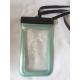 Transparent PVC Waterproof Phone Bag Custom Color With Clear Windows