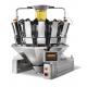 1.6L Hopper 10 Head Multihead Weigher , 400kg Weighing And Filling Machine