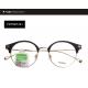 Ultra Light Eyeglass Frames , Half Plastic Eyeglass Frames Round 48 21 145