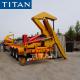 Titan 20/40ft container side loader/lifter trailer manufactures