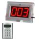 wireless queue management call pad and display number caller