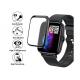 1.3inch  Full Coverage Curved Edge Glass Smartwatch Screen Protector 3 PACK