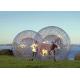 Environmental TPU Outdoor Inflatable Toys Body Zorb Ball for Adults Rental