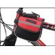 Outdoor Cycling Mountain Bike Bicycle Saddle Bag Back Seat Tail Pouch Package Black/Red