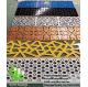 Decorative Metal Screen Laser Cut Aluminium Sheet Architectural Metal Building Materials