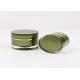 Plastic Lotion Makeup Empty Cosmetic Containers Round Shape Face Cream Jar