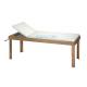 YA-EC-W02 Medical Patient Examination Couch Wooden Frame