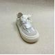 Women white classic and comfort sneaker with silk lace daily use