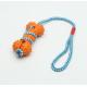 Bone Shape Heavy Duty Dog Rope Toy Cleaning Dog Toys Customized Color