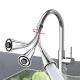 ETL Universal Widespread Pull Out Sink Faucet Supercharged For Kitchen