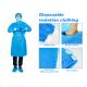SMS Disposable Isolation Aprons , SMS Disposable Medical Protection Gown