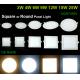 New Design 3W/ 6W / 9W / 12W / 15W/ 18W LED round Panel Light Aluminum Alloy+PMMA Cover