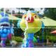 Colorful Carp Spray Park Fiberglass Equipment For Children / Kids Water Playground