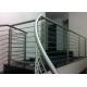 Solid Rod Bar Stainless Steel Railing Hollow Tube Avilable Simple Installation