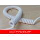 UL Spiral Cable, AWM Style UL21215 27AWG 18C VW-1 80°C 600V, PVC / PUR