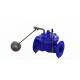 Modulating Blue Floating Ball Valve , Full Bore Water Level Float Valve