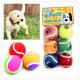 Eco-friendly rubber toy ball for pet playing
