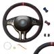 Leather Steering Wheel Cover for BMW 3 Series 5 Series E36 E46 E39 X5 E53 Hand Sewing