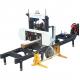 Horizontal Wood Sawmill Portable Band Saw Machine with Hydraulic Log Loading Arm