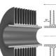 DELLOK SA334 Gr1 Extruded Fin Tubes Anti Corrosion Vibration Resistant